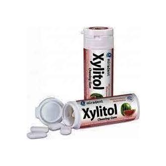 Xylitol Οδοντότσιχλα οδοντιατρικής φροντίδας με 100% ξυλιτόλη και γεύση Καρπούζι 30 τμχ. 30 gr