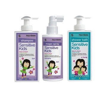 Frezyderm Σετ για Κορίτσια Sensitive kids Shampoo 200ml + Magic Spray 150ml...