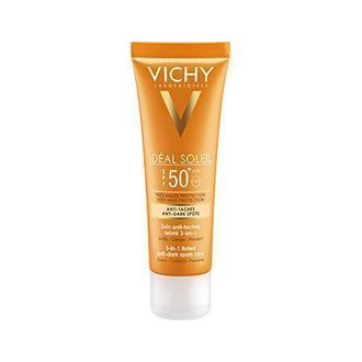 Vichy Ideal Soleil SPF50+ Anti Spot Αντιηλιακή Προσώπου κατά των Κηλίδων με Χρώμα & μη Λιπαρή Υφή, 50ml 9451